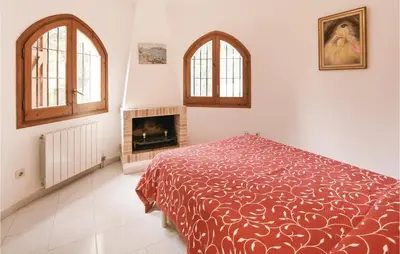 Cama o camas de una habitación en Stunning Home In Calonge With Wifi