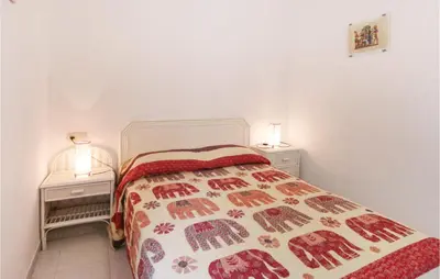 Cama o camas de una habitación en Stunning Home In Calonge With Wifi