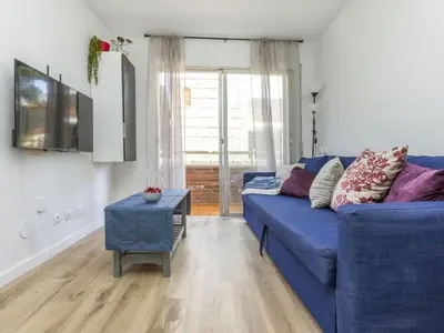Zona de estar de Apartment Cosy Lloret by Interhome