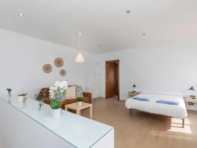 Cama o camas de una habitación en Villa Neus by Interhome