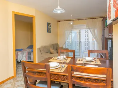 Zona de estar de Apartment Nemesis by Interhome