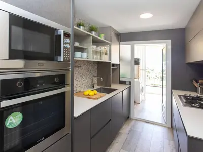 Una cocina o zona de cocina en Apartment Miramar by Interhome