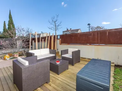 Zona de estar de Holiday Home Ullastreta by Interhome