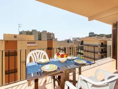 Un balcón o terraza de Apartment Rosita by Interhome