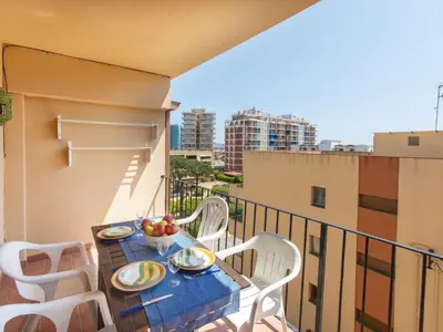 Un balcón o terraza de Apartment Rosita by Interhome