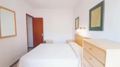 Cama o camas de una habitación en Apartment 1Llad02 - Llafranc