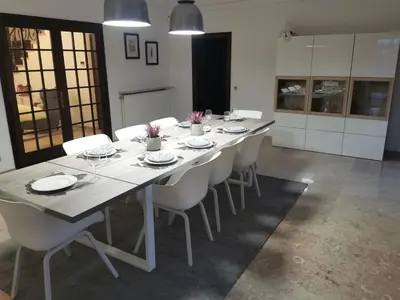 Una cocina o zona de cocina en VILLAS COSETTE Villa CALYPSO