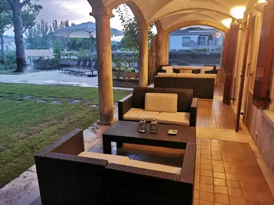 Zona de estar de VILLAS COSETTE Villa CALYPSO