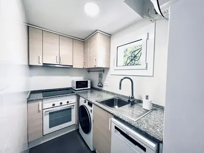 Una cocina o zona de cocina en ZEN Apartment sea views