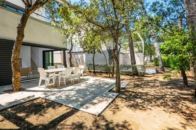 Jardín al aire libre en AM-4 LLAFRANC 8 PaX