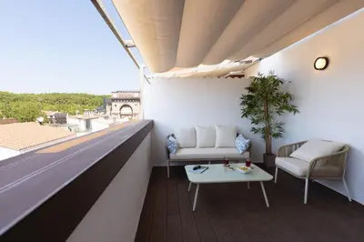 Un balcón o terraza de Bravissimo Eiximenis, with beautiful terrace and views