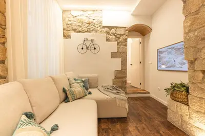 Zona de estar de Bravissimo Ferreries, unique 3-bedroom apartment