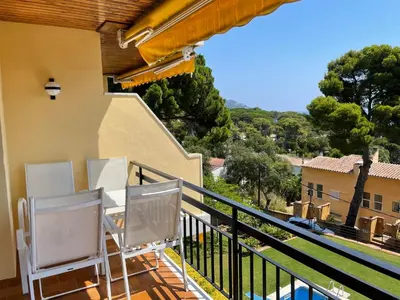 Un balcón o terraza de AW-2 CALELLA DE PALAFRUGELL 6Pax