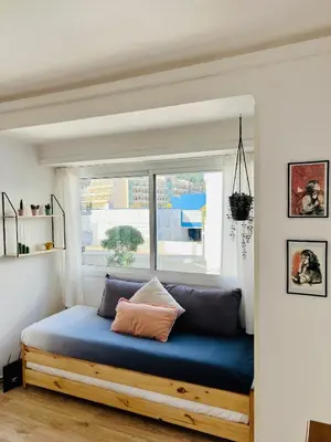 Zona de estar de Encantador apartamento en Tossa de Mar