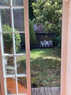 Jardín al aire libre en VACACIONES EN MARESME CASA PARA 7 PERSONAS