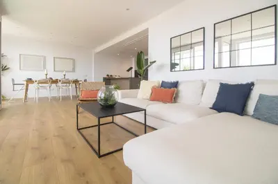 Zona de estar de Vivalidays Apartour - Calella