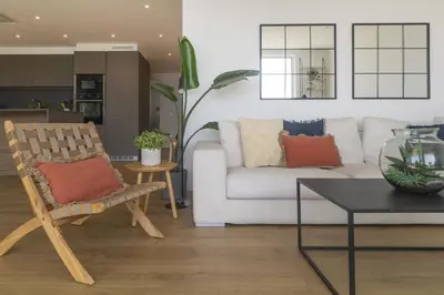 Zona de estar de Vivalidays Apartour - Calella