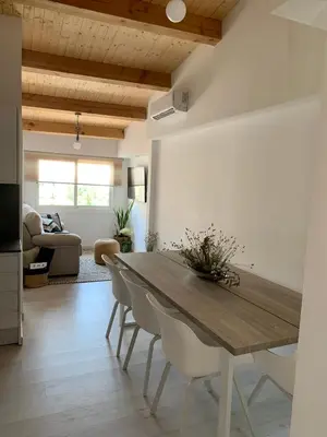 Zona de estar de Flat in Girona City Centre - 5 mins from Old Town and Train Station