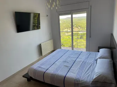 Cama o camas de una habitación en Villa for 2 families