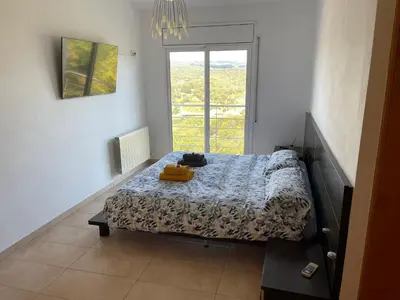 Cama o camas de una habitación en Villa for 2 families