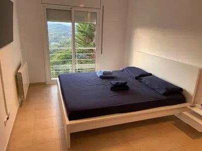 Cama o camas de una habitación en Villa for 2 families
