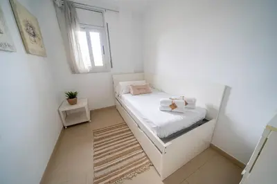 Cama o camas de una habitación en HomeHolidaysRentals Blanescel - Costa Brava