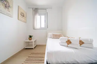 Cama o camas de una habitación en HomeHolidaysRentals Blanescel - Costa Brava