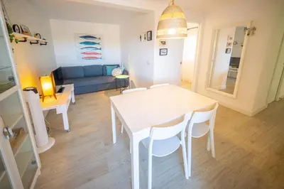 Zona de estar de HomeHolidaysRentals Beach - Costa Barcelona