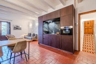 Una cocina o zona de cocina en Flateli Santa Clara 11