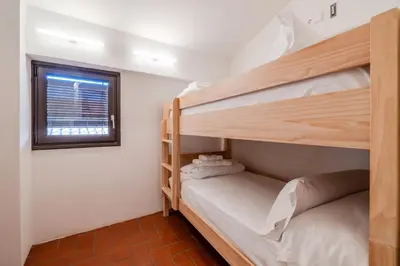 Cama o camas de una habitación en Flateli Santa Clara 31