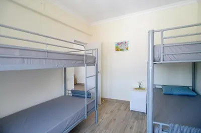 Cama o camas de una habitación en Apartamento de diseño equipado céntrico moderno