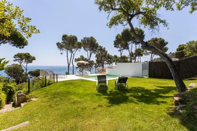 Paisaje cerca de esta villa