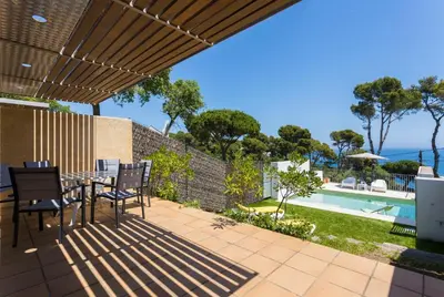 Paisaje cerca de esta villa