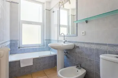 Un baño de Luxury Villa in front of the sea PROA