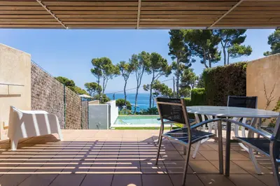 Paisaje cerca de esta villa