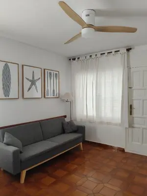Zona de estar de Apartament familiar tranquil a Platja d'Aro