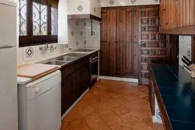 Una cocina o zona de cocina en Villa Ventisca