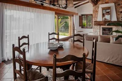 Zona de estar de Villa Ventisca