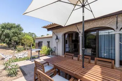 Un balcón o terraza de Villa Ventisca