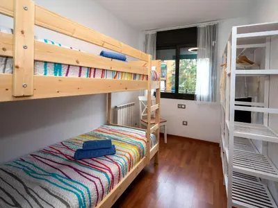 Cama o camas de una habitación en Apartment Ancora by Interhome