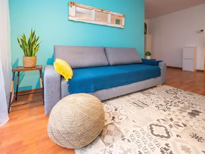 Zona de estar de Apartment Ancora by Interhome