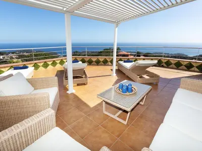 Paisaje cerca de esta villa