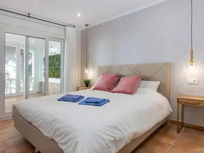 Cama o camas de una habitación en Villa Panorama-1 by Interhome