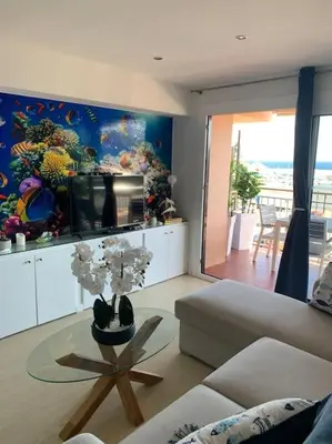 Zona de estar de La Casa De Papou I