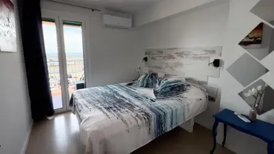 Cama o camas de una habitación en La Casa De Papou I