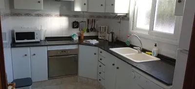 Una cocina o zona de cocina en Villa Lieja
