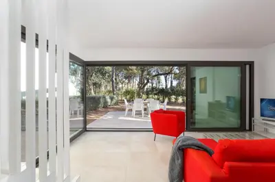 Zona de estar de 4 Bedroom Modern House, Llafranc, Costa Brava