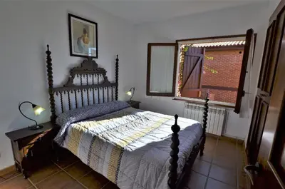 Cama o camas de una habitación en VILLA FLORES 8 personas LLORET DE MAR