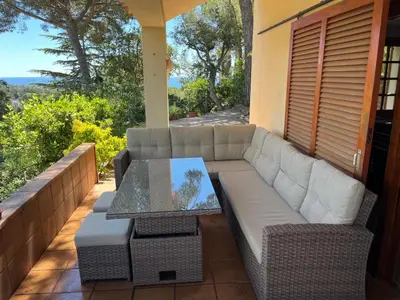 Zona de estar de Villa in Tossa de Mar (Santa María de Llorell)