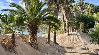 Paisaje cerca de esta villa
